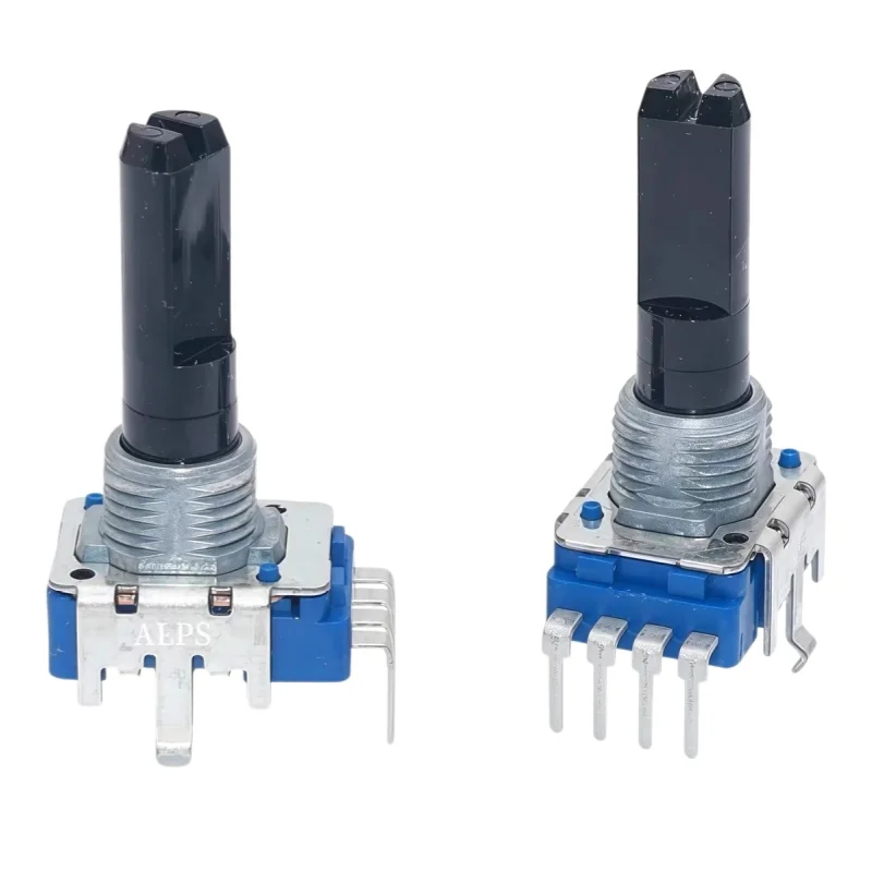 5pcs ALPS RK11 Type 4Pins Linear Potentiometer B10K B103 With Midpoint Click Tone EQ Pot for DJ Audio Controller Repair