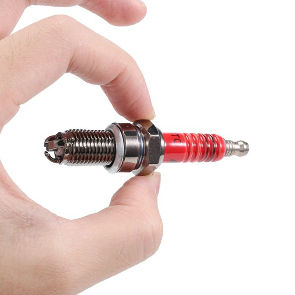 Top-Rated 10Pcs 3-Electrode Spark Plug D8TC For 125Cc 150Cc 200Cc 250Cc Motorcycle Scooter ATV Quads