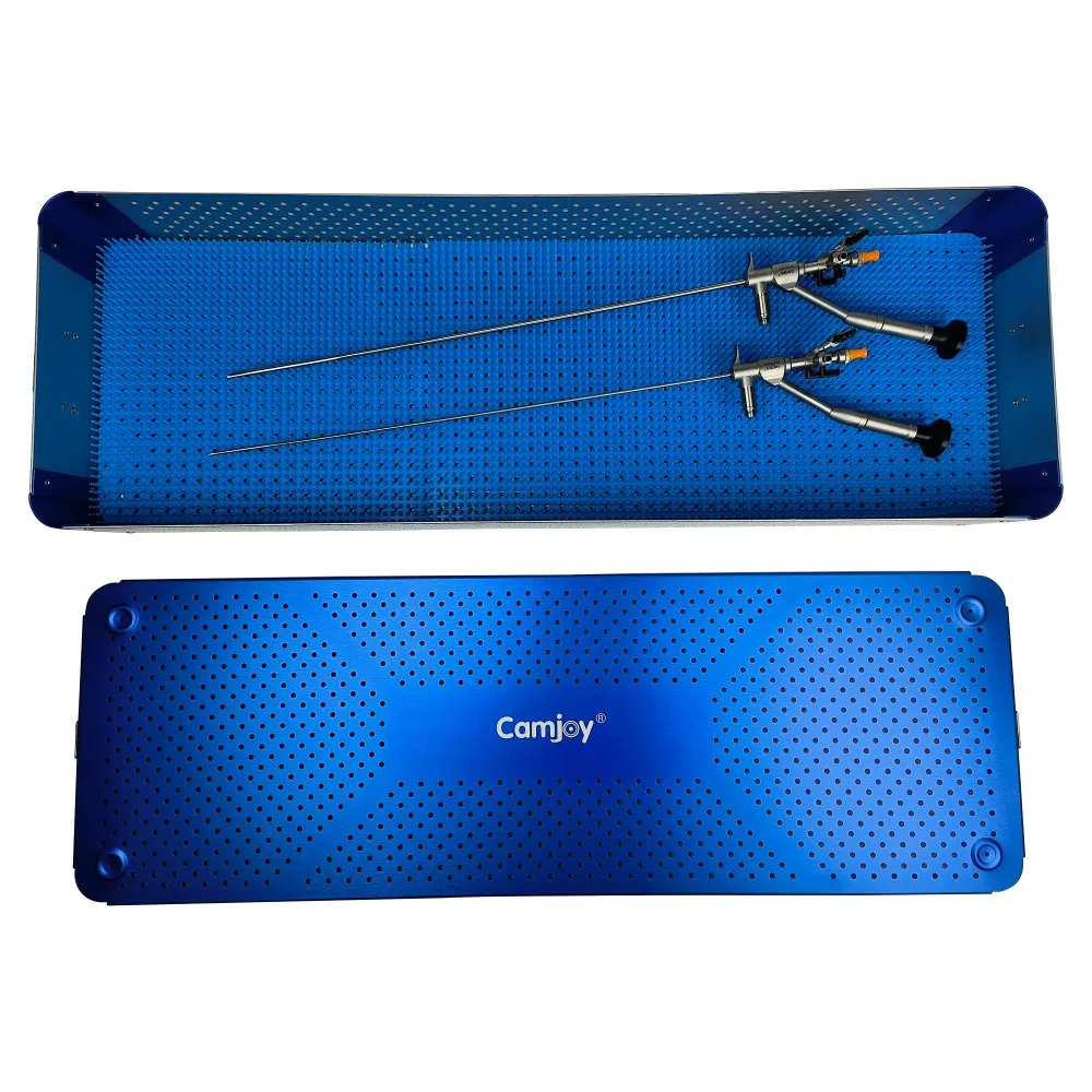 2026 New Camjoy JY4337B Professional Urology Rigid Ureteroscopy Set 6/7.5Fr Endoscope With Adaptors For Light Source Cable Conn
