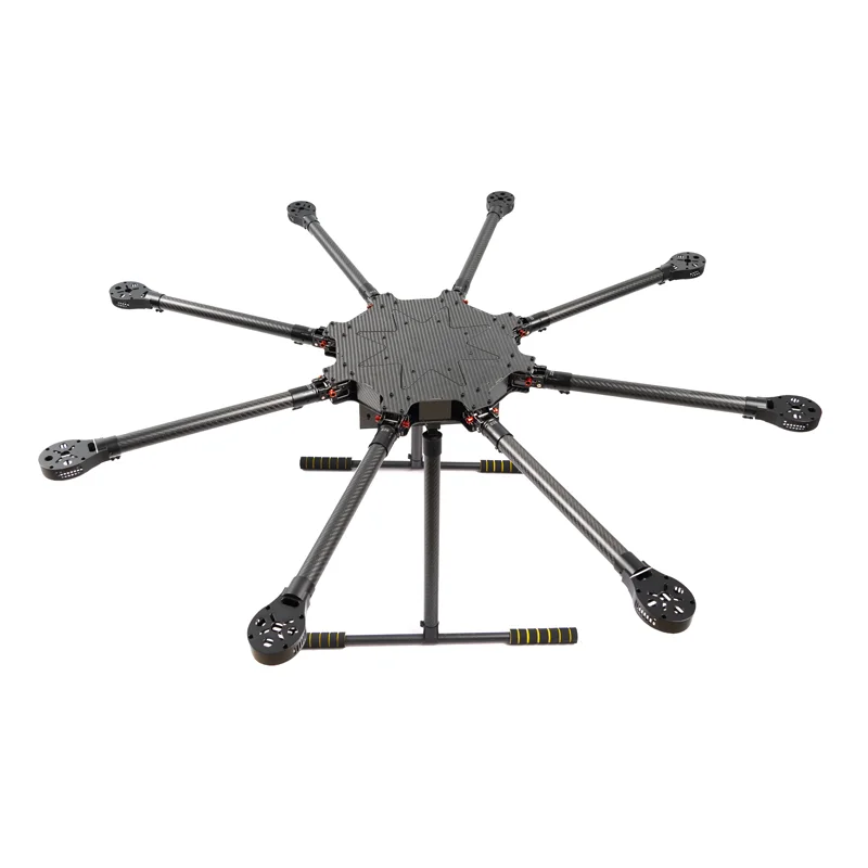

LX1100 V1/V2 Полностью углеродное волокно, 1100 мм, шестироторная рама B-CUBE 80A ESC PX4 Pixhawk, рама дрона управления полетом