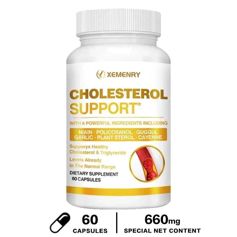 Cholesterol Supplements - Keep Blood Flowing and Promote Cardiovascular Health
