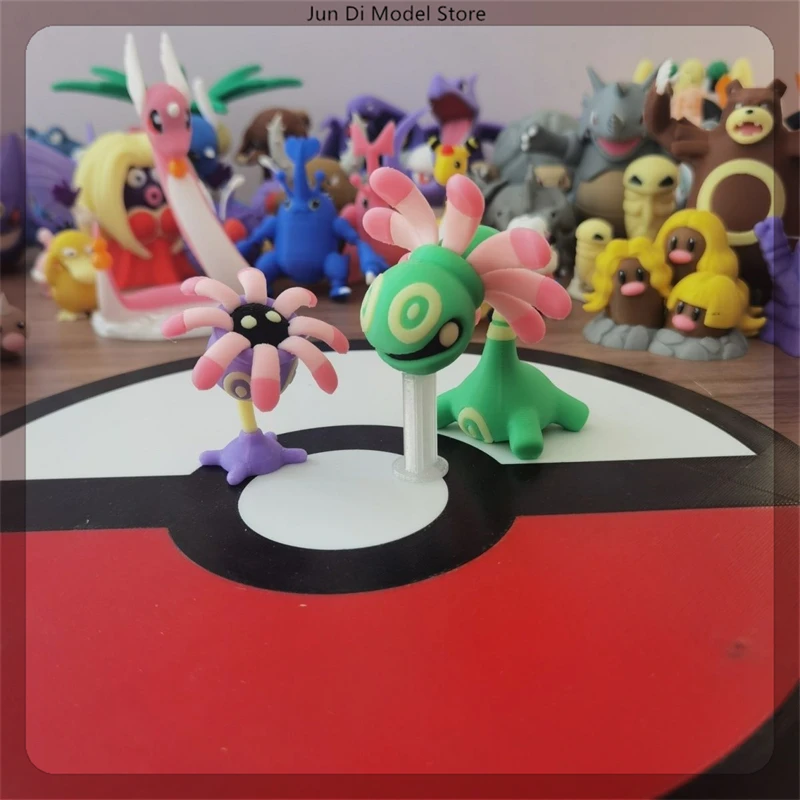 Lileep Cradily Scale World 1:20 Diy estampado 3d figura de Anime modelo estatua colección para niños decoración de escritorio ornamento juguetes regalos