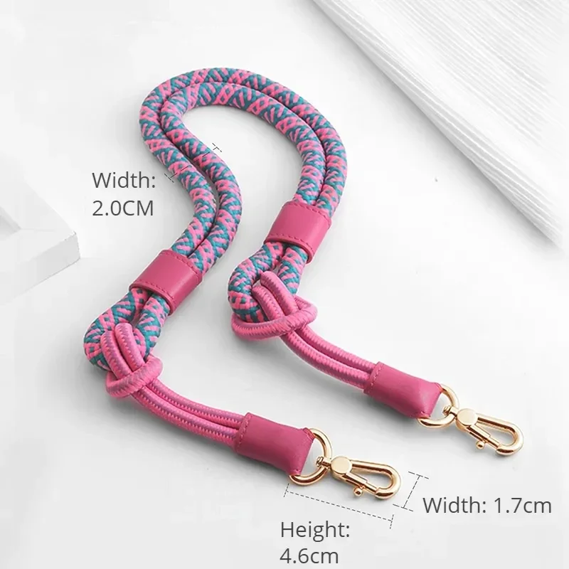 3pcs/Set Bag Rope Strap Buckle Kit For Longchamp Mini Bag Free Punching 78cm Shoulder Strap DIY Modification Upgrade Accessories