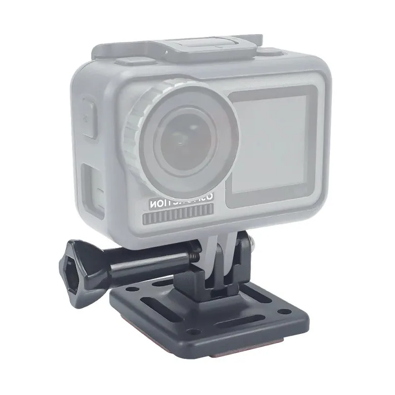 قاعدة وحدة التحكم المركزية للسيارة، حامل برغي مرن لاصق مناسب لـ GoPro Hero لملحقات كاميرا DJI OSMO Action