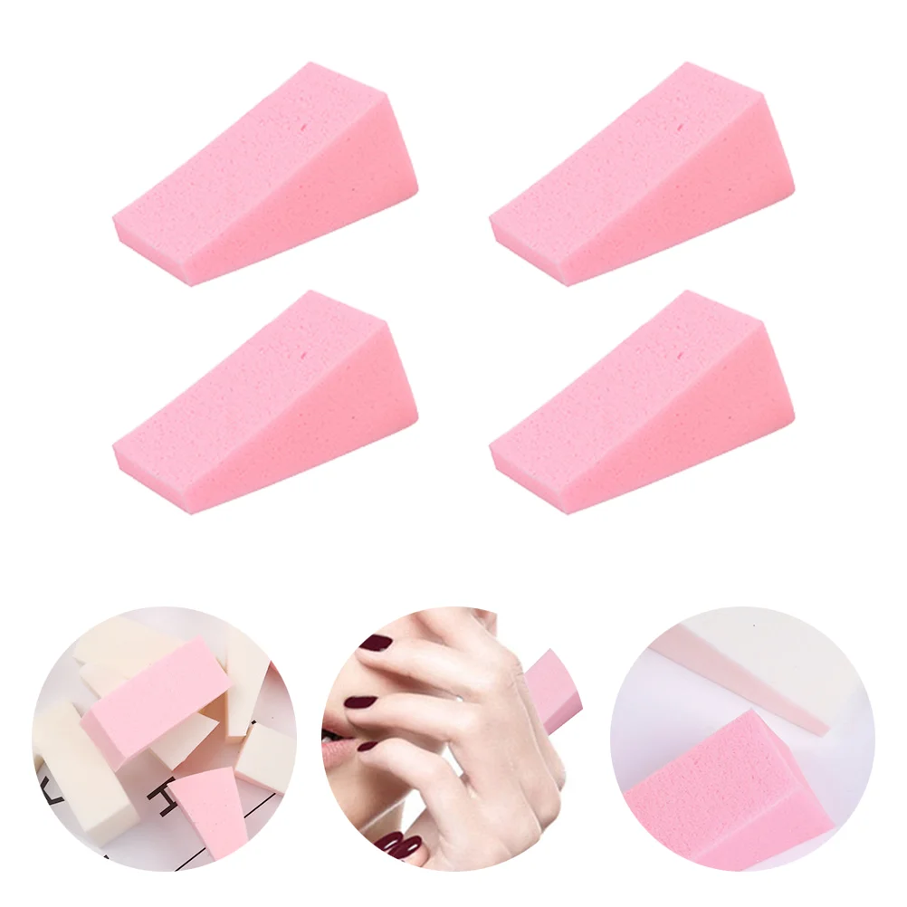 

30 Pcs Makeup Puff Dual Use Small Powder Geometrical Portable Sponge Foundation Applicator Facial Sponges