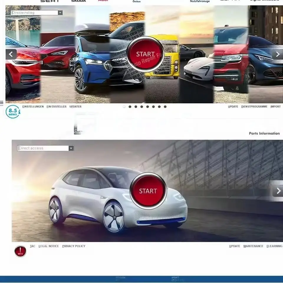 

2023 Elsawin 6,0 + ET KA 8,5 Vehículos grupales Catálogo de piezas electrónicas Soporte para V/W+AU//DI+SE//AT+SKO//DA Software