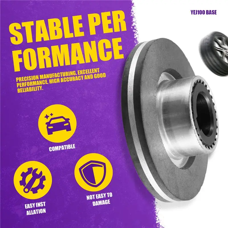 Reliable-117MM Electromagnetic Brake Motor Friction Brake Pads Brake Gear Discs Assembly For YEJ100 Base