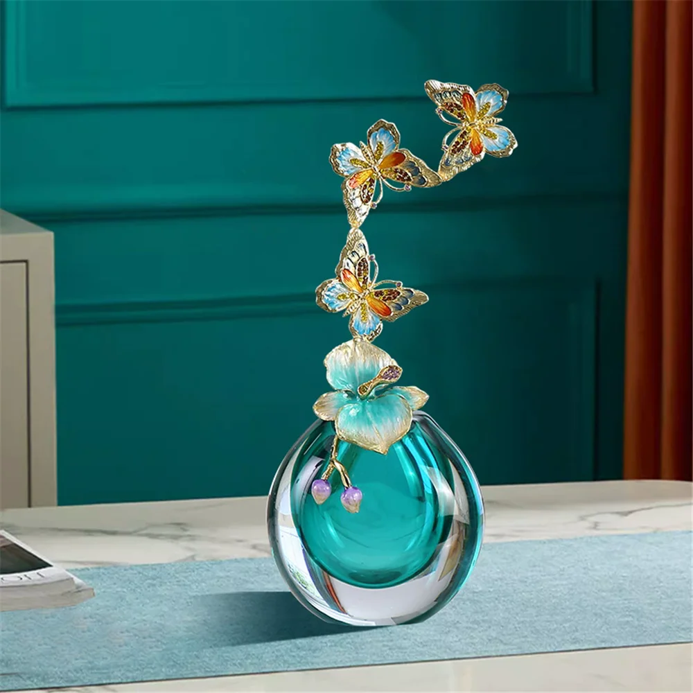 Modern Light Luxury Vase Home New House Living Room Entrance Bedroom TV Cabinet Wine Cabinet Decorative Craft Ornament