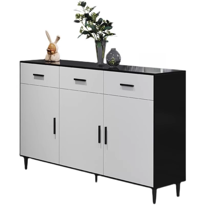 

LH entrance cabinet integrated partition living room door entry solid wood shoe cabinet