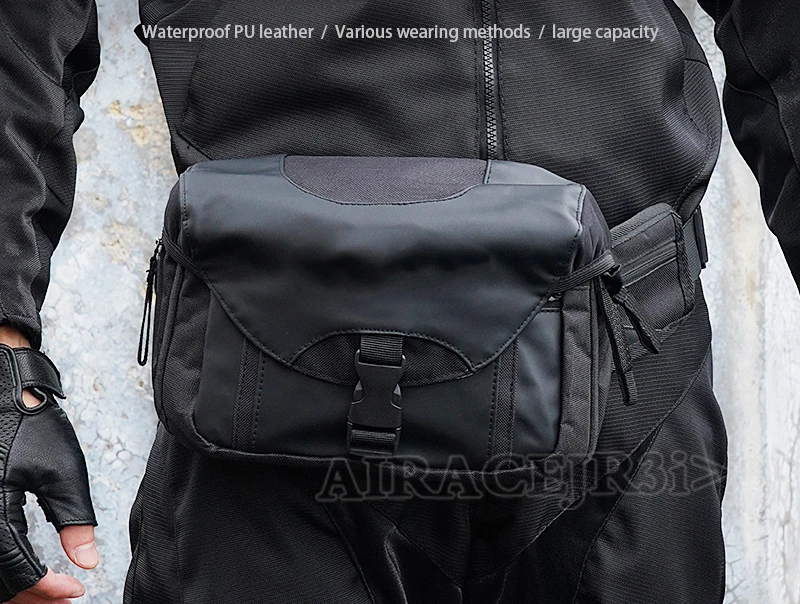 アルパイン-ウエストバッグ-バイク-ライディング-レジャー-モトクロス-自転車-旅行-ロード-スポーツ用品-収納バッグ-多機能-防水