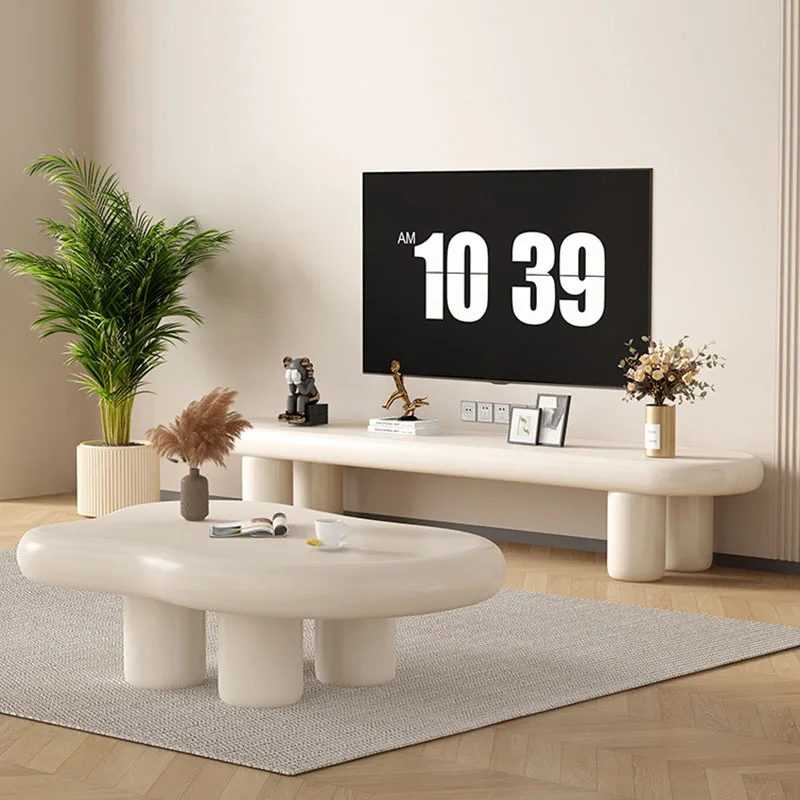 Universal Shelf Tv Stands Floor Modern Salon Entertainment Wooden Room Decor Tv Table