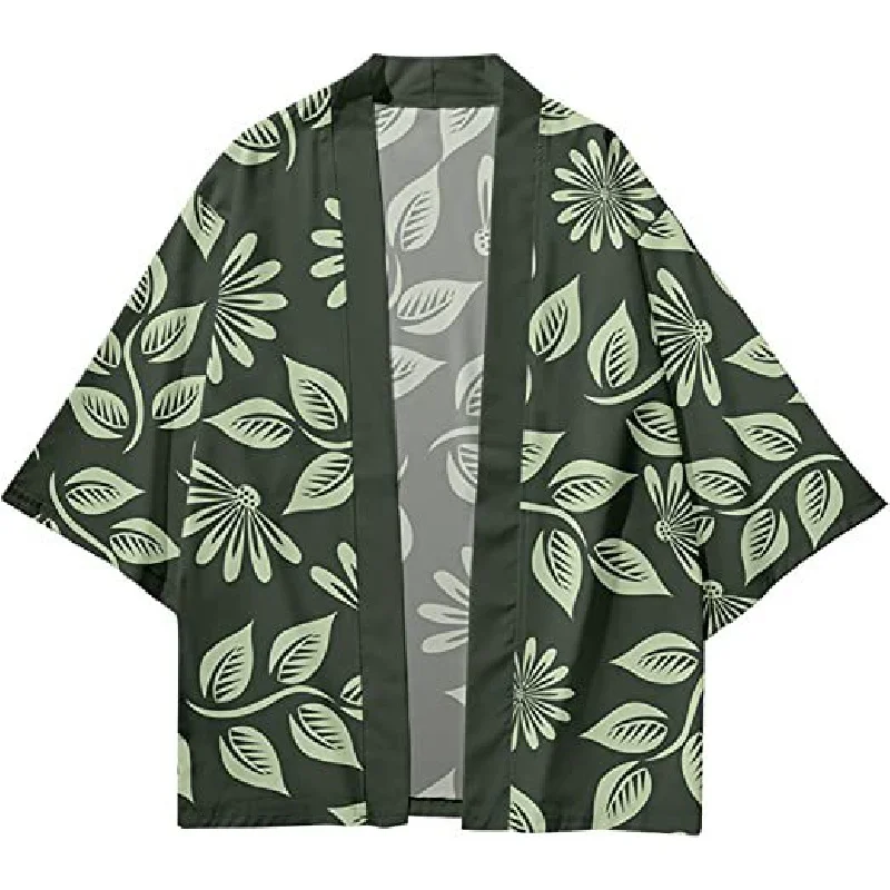 

Samurai Kimono Women Yukata Crane Japanese Style Kimono Haori Men Cardigan Traditional Japanese Clothing Asian Clothes