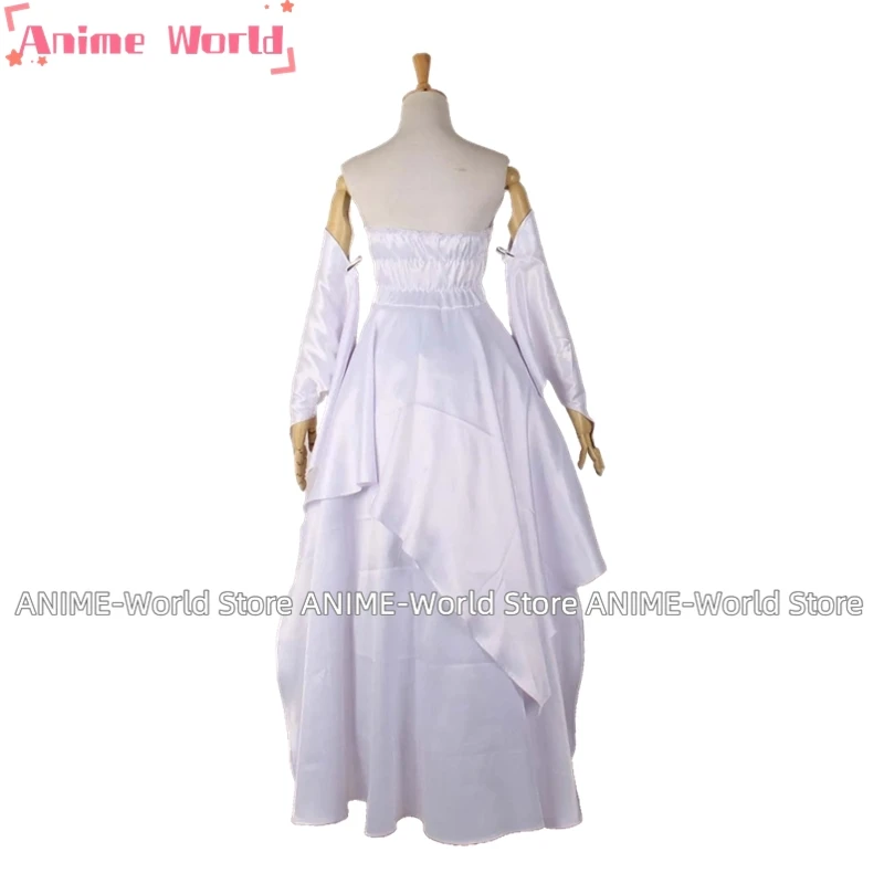 《Custom Size》FF15 Luna Cosplay Final Fantasy XV Lunafreya Nox Fleuret Wedding Dress Cosplay Costume Custom Made