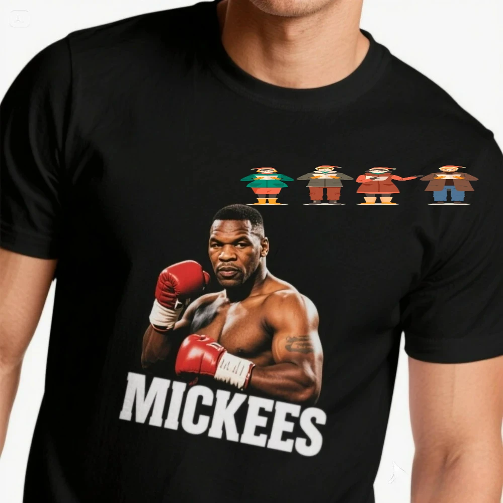 Boxing Legend Mike Tyson T Shirt. Short Sleeve 100% Cotton Casual T-shirts Loose Top Size S-3XL