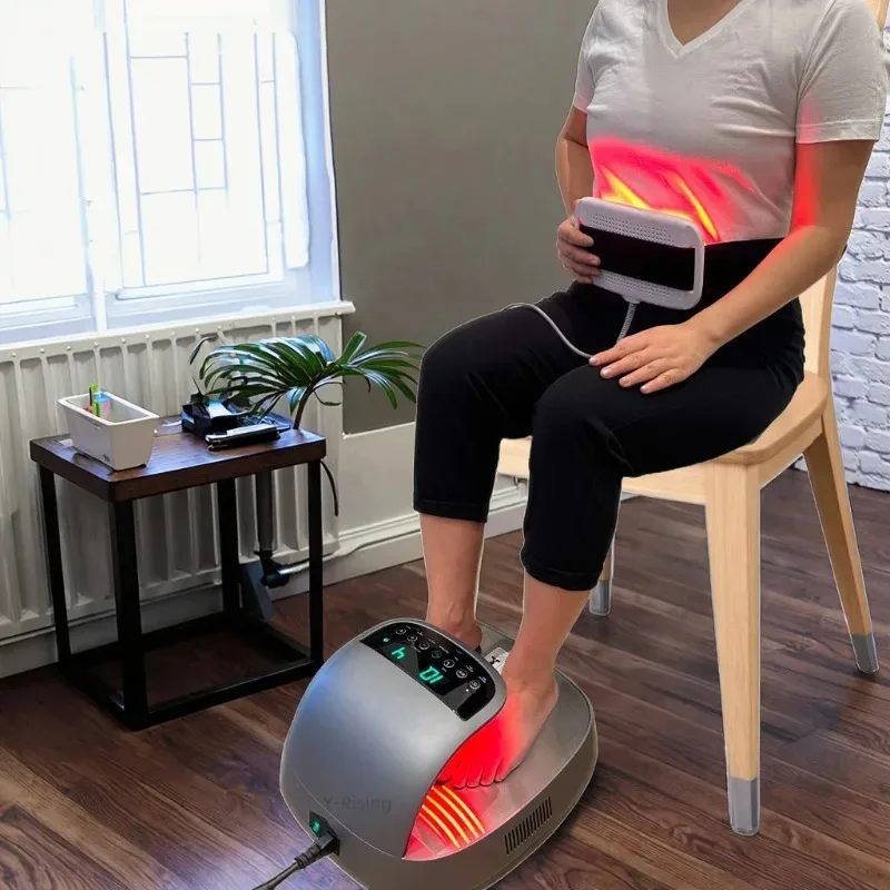 

Частототерапия Ян Шэн 2025 года, красный, синий свет, 2 в 1, защита здоровья, устройство для снятия давления, нагрева, кровообращения