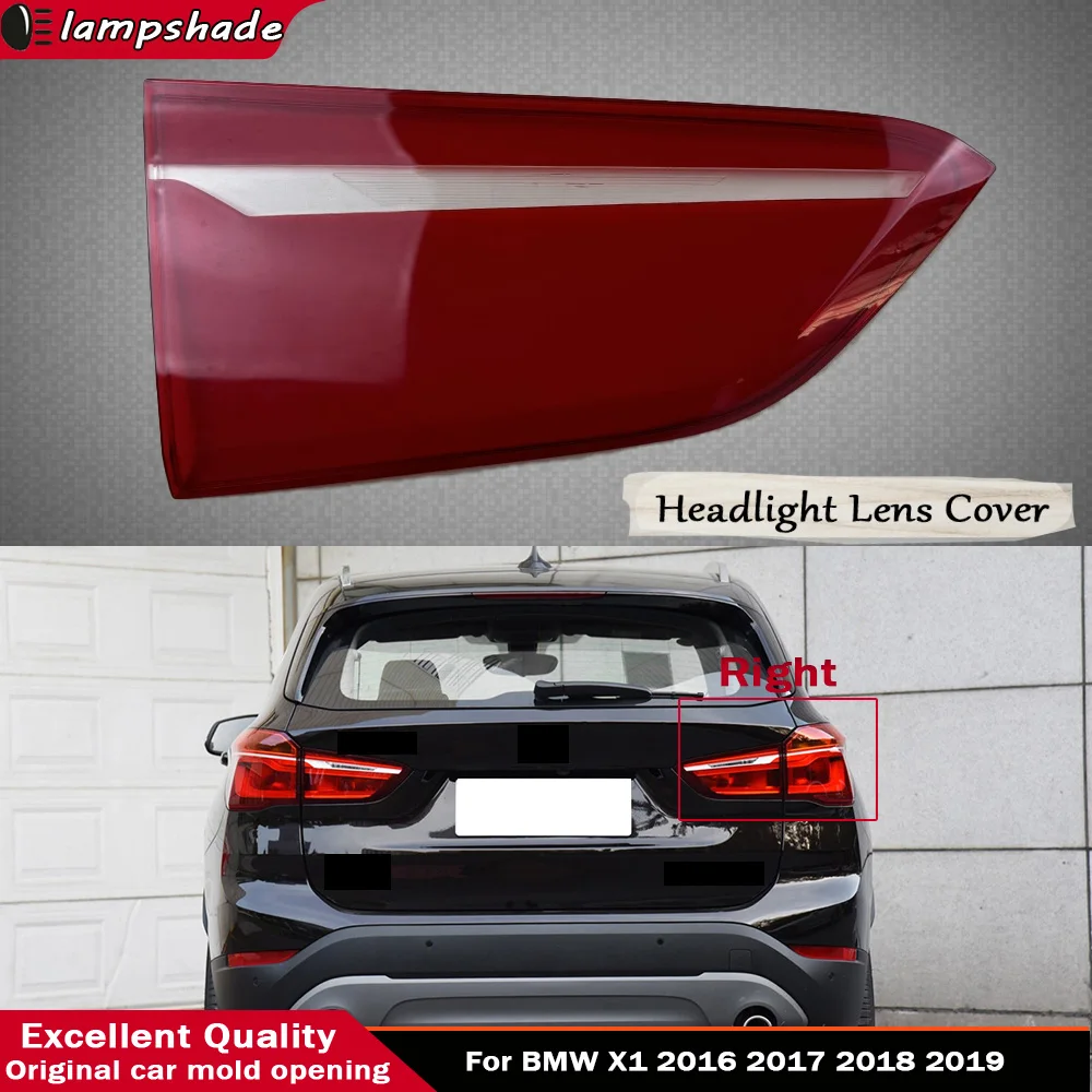 

For BMW X1 2016 2017 2018 2019 Rear Taillight Shell Tail Lamp Cover Turn Signal Stop Light Mask Replace The Original Lampshade