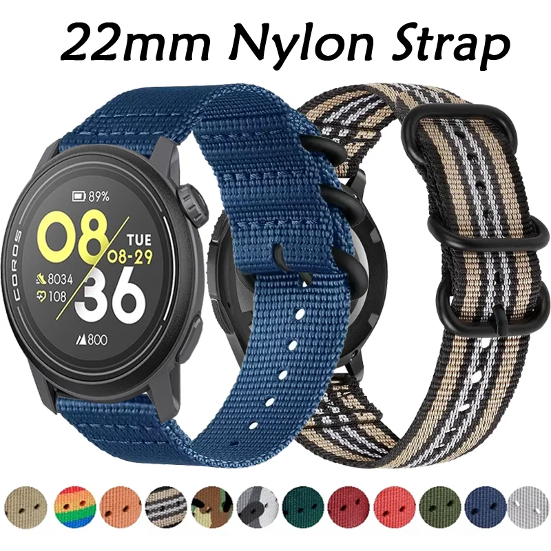 22Mm Nylon Strap Fo…