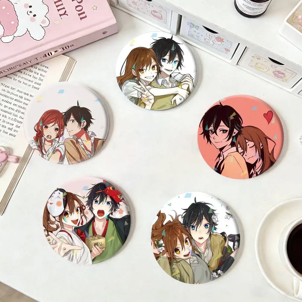

Horimiya Hori-san to Miyamura-kun Anime Badges Niche Design Brooch for Backpack Lapel Pins Creative Accessories