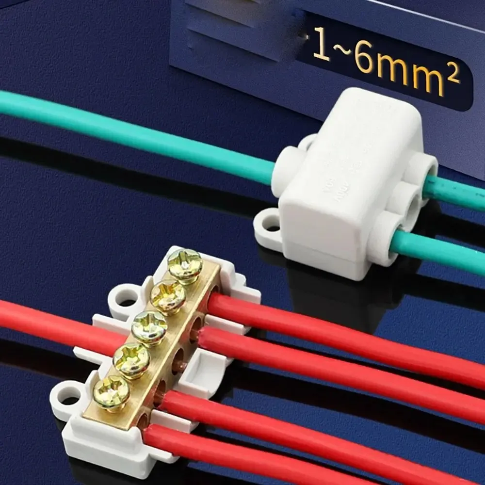 T-type High power branch terminal wire terminal Quick Junction Box Terminal Block Electric Cable CONNECTORS Splitter All copper