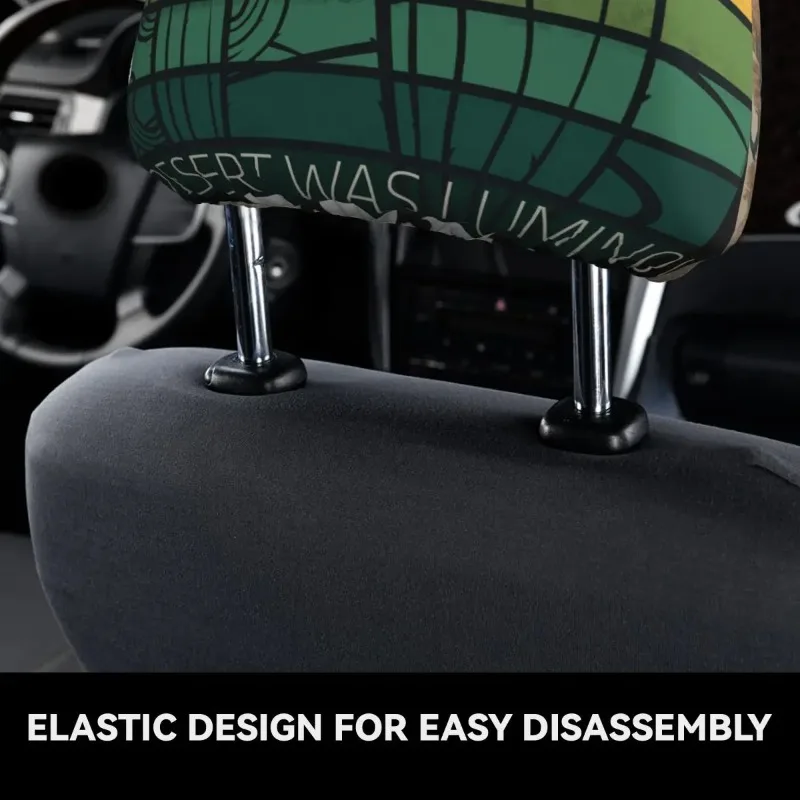 Abdeckung für die Kopfstütze des Autos, 2 Stück | Maßgeschneiderte Auto-Kopfstützenabdeckungen – passend für alle Modelle |   Personalisierte Muster und Fotos |   Einzigartiges Autodekor