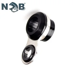 NGB 5PCS Ceramics Ring DIY Fishing Rod Guide Top Tip Stainless Steel Telescopic Rod Guides 10#-17#
