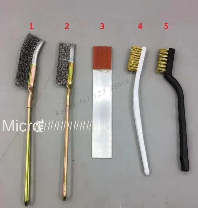 Steel Brush Copper Brush Cleaning The Tools Toothbrush Printing Machinery Accessories Brush Teeth Pad Press