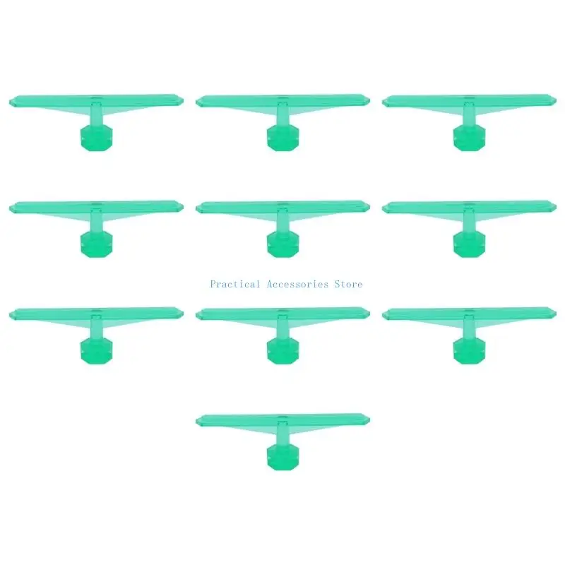 U75E Clear Step Adhesive Tab DIY Dent Repair Tool 10 stuks voor ongeverfde deukreparatie op motorfiets of autocarrosserie kleine