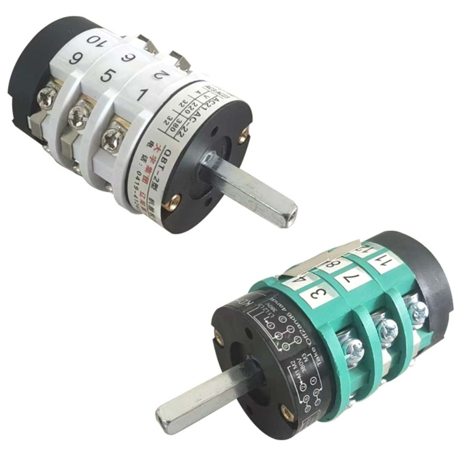Tire Changer Switch Rotary Forward Backward Switch Manual Two-Voltage Voltage for Mechanics, Workshop Machinery