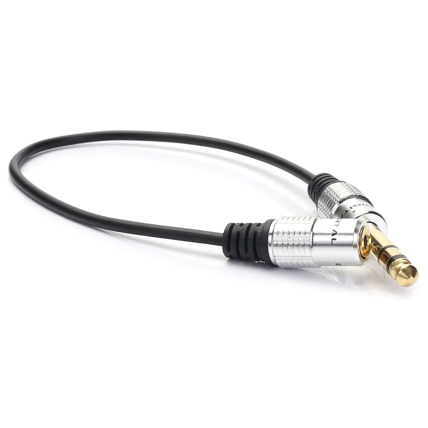 HFES New 1/4 inch to 3.5mm Stereo Adapter Cable 6.35mm TRS Male to 3.5mm Female Quarter Inch Headphone Jack Converter AUX Conn