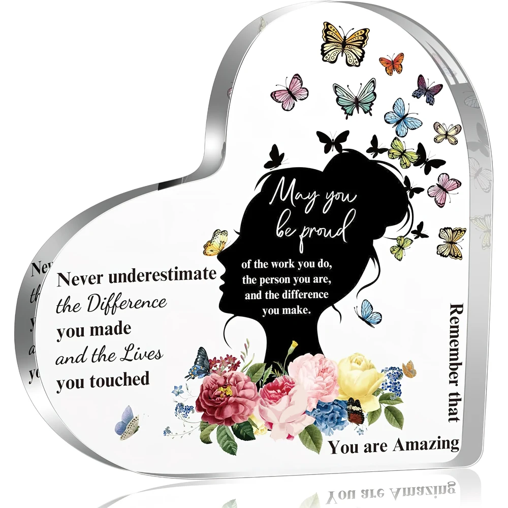 Inspirational Gifts for Women Friends, Thank You Appreciation Gifts for Coworker Nurse Teacher Female Counselor, Birthday