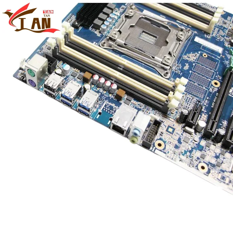 For HP Z440 X99 DDR4 Motherboard 761514 -001 710324 -002 761514 -601 LGA2011 Mainboard 100% Tested Fully Work Tan