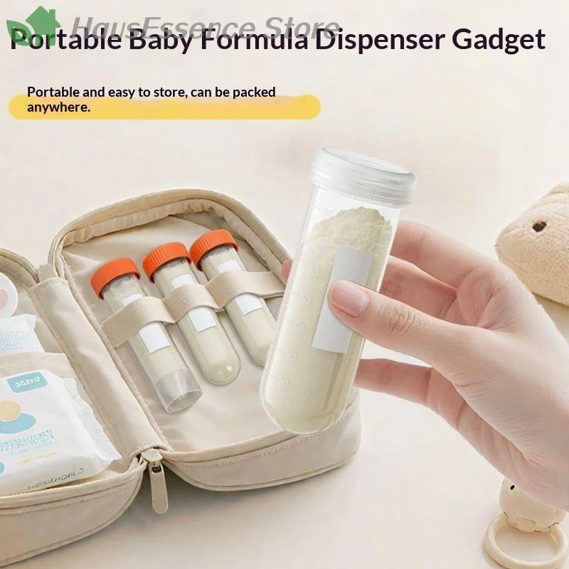 

※Portable Milk Powder Refill Box With Storage Bag And Airtight Container For Travel High Quality Durable Practical for