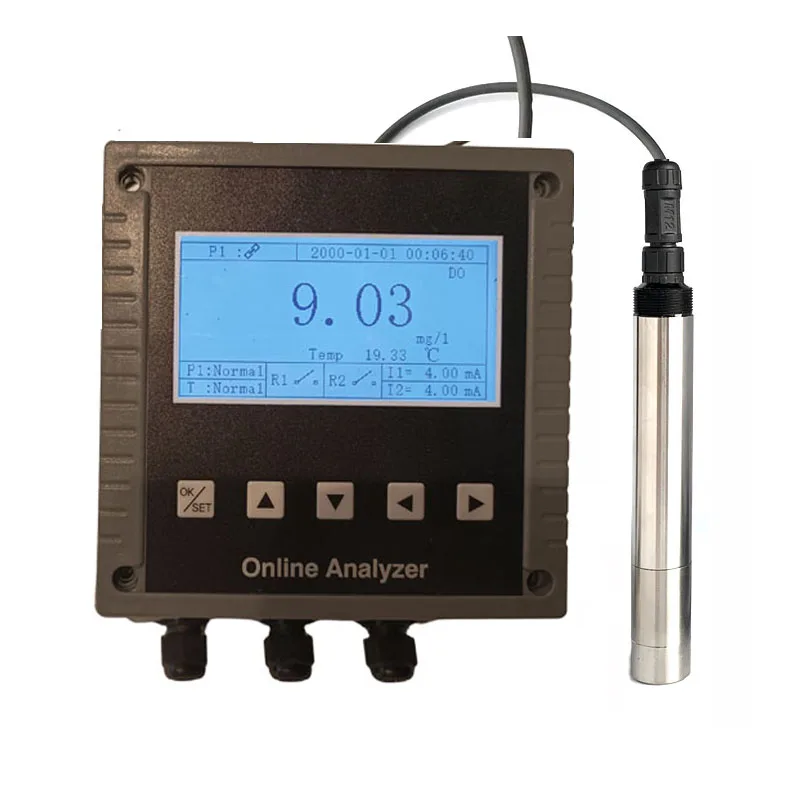 7/24 Online DO & TDS Analyser Test InstrumentsWaste Water Ponds Water Quality Monitoring