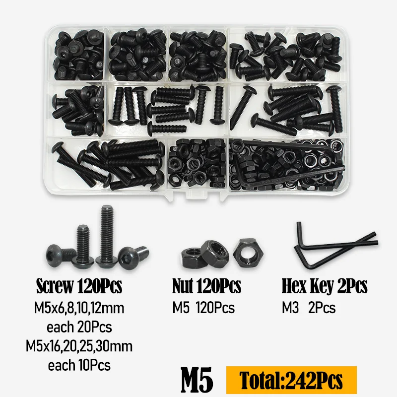 M5 242pcs