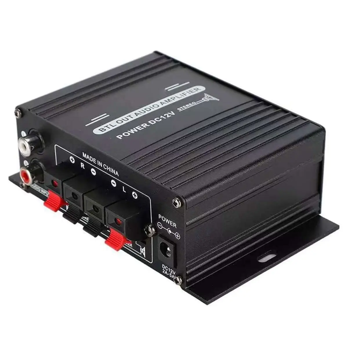 update. AK170 12V Mini Digital Power Audio Car Amplifier for Home Theater Club Party Music 20Wx2 Power