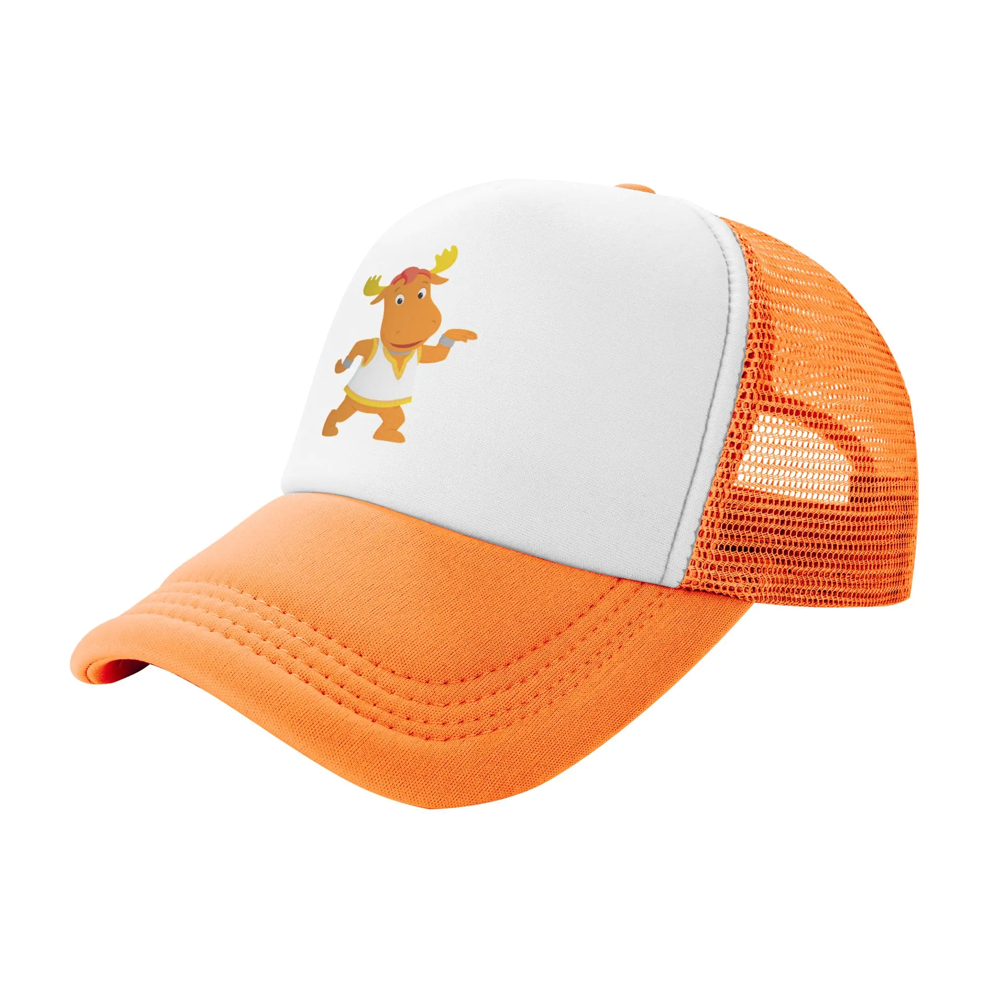 Pablo Backyardigans Foam Trucker Hats Unisex Summer Outdoor Mesh Golf Cap Hat Vintage Sun Cap Adjustbale