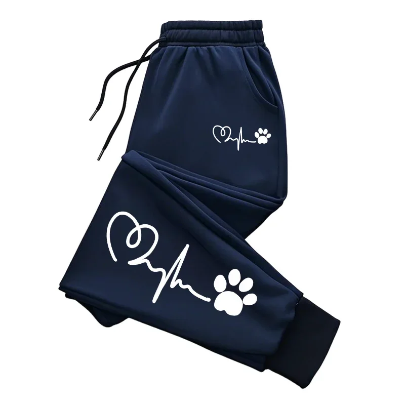 عارضة المرأة Sweatpants الأزياء الطباعة السراويل في الهواء الطلق الركض السراويل الرياضية اليومية مكتب المنزل الشارع السراويل امرأة الملابس