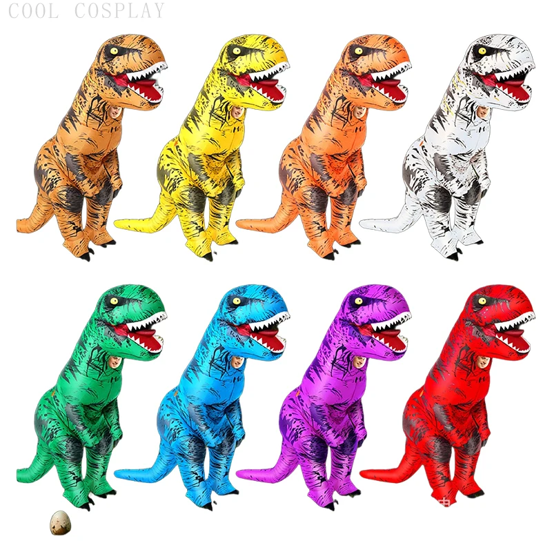 Halloween Adult T-Rex Dinosau - огляд і ціна Inflatable Dinosaur Costume Adult
