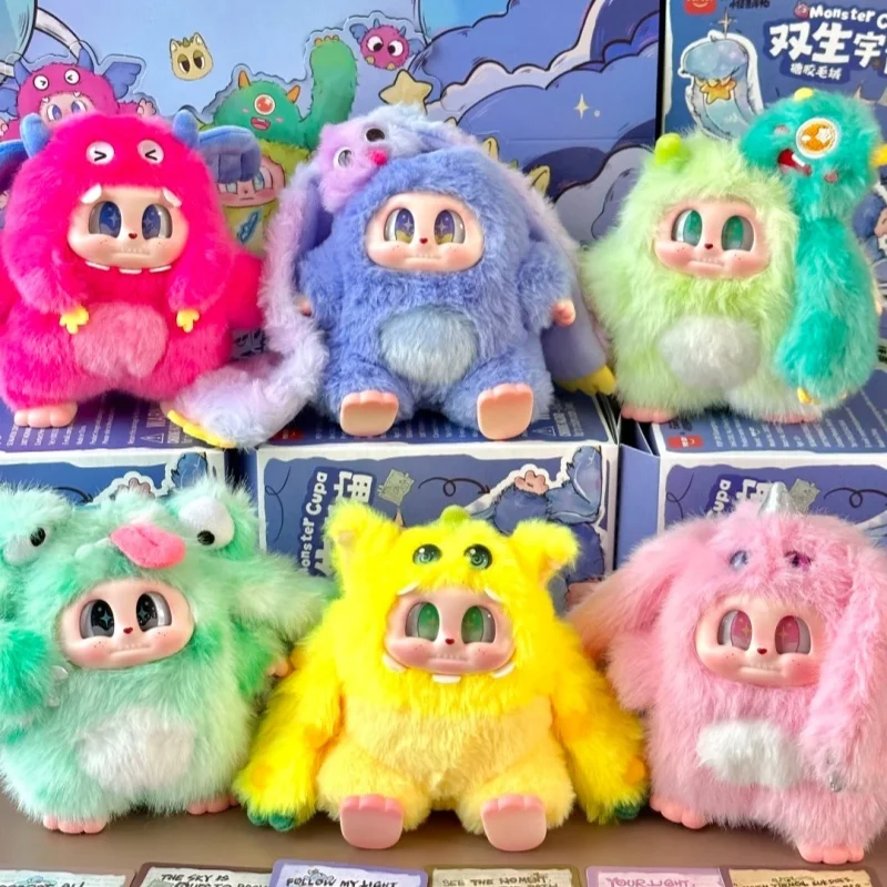 

Cute Cupa Little Monster Twin Universe Series Blind Box Cute Vinyl Figure Pendant Room Ornament Toy Mystery Box Surprise Gift