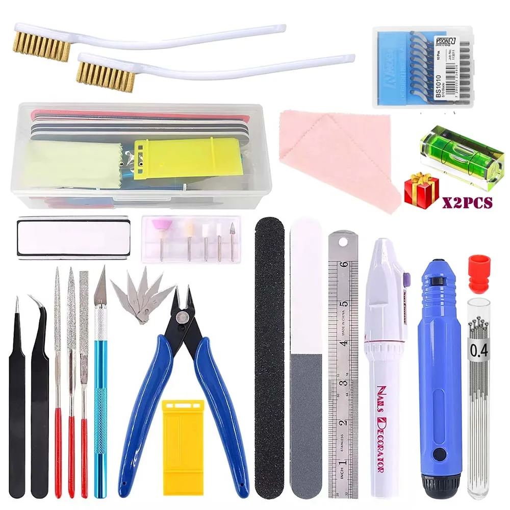 

Набор инструментов для 3D-принтера, несколько моделей, нож для обрезки «сделай сам», скребок, игла для чистки, пинцет, плоскогубцы, набор для удаления заусенцев