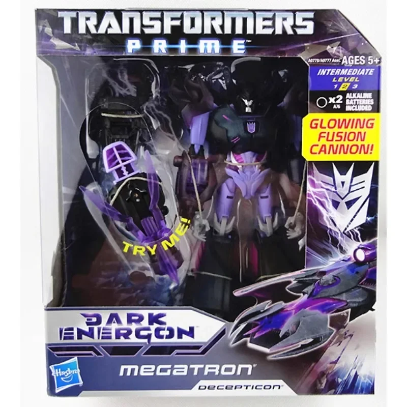 Transformers TFP Leader's Certificate Voyager Dark Transparent Optimus Prime Megatron Boy Collection Toy Gift Action Figure