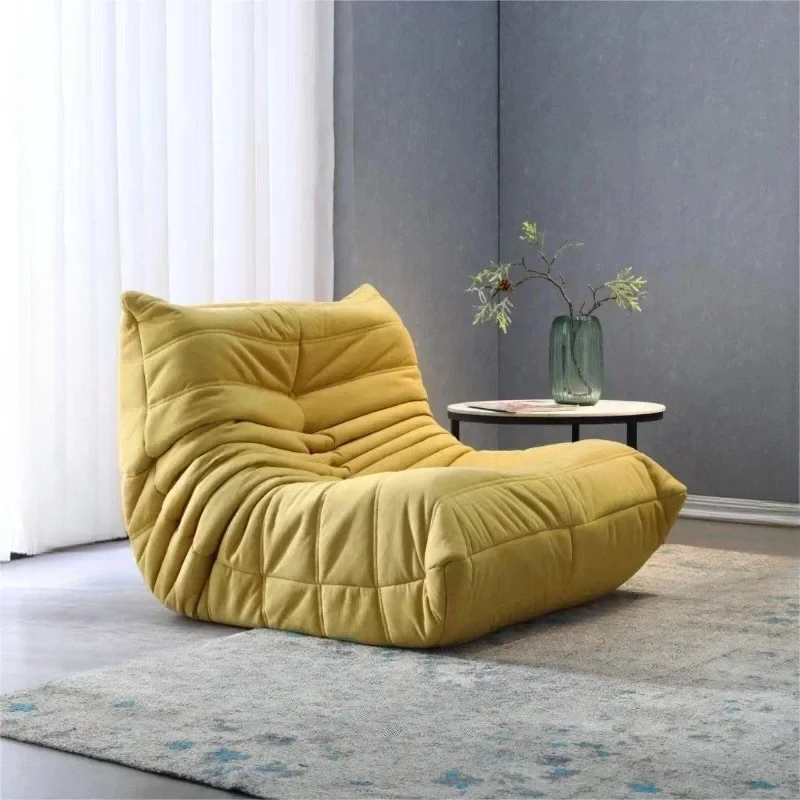 Caterpillar Lazy Sofa Chair, schlafbar oder liegend, für Schlafzimmer, Einzelzimmer, Internet-Promi, Balkon, Wohnzimmer, Freizeitstuhl