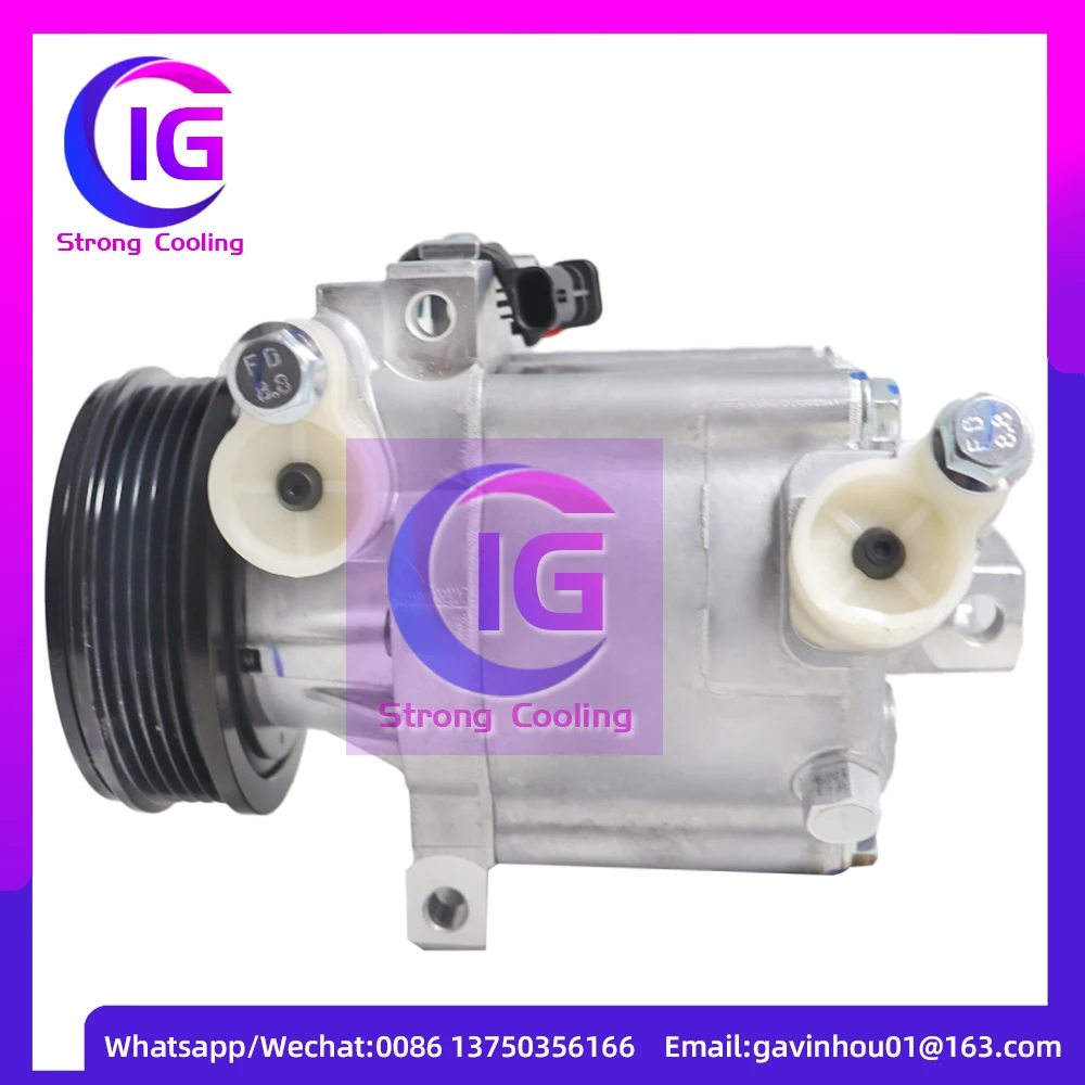 High Quality AC Compressor for Chevrolet SPARK 2016-2021 1290450 1350448 1290561 2118023 42483362 1675385 15-22350 1522350 16836