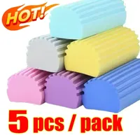 3Pcs/5Pcs Damp Clean Duster Sponge Home Car Wet Cleaning Sponge Duster Reusable Detailing Wash Brush Auto Cleaning Accessories