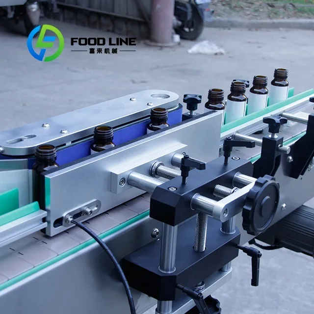 Rotary Round Bottle Labeler Smooth Rotating Roller Design Ensuring Even Label Pasting Without Wrinkle Or Bubble On Surface view 4