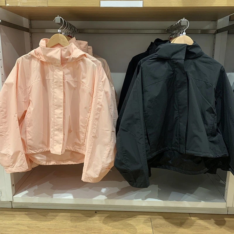 

2025 Autumn Women Windproof Jacket Coat Fashion Hooded Stand Collar Thin Jacket Femme Casaco Abrigo Streetwear