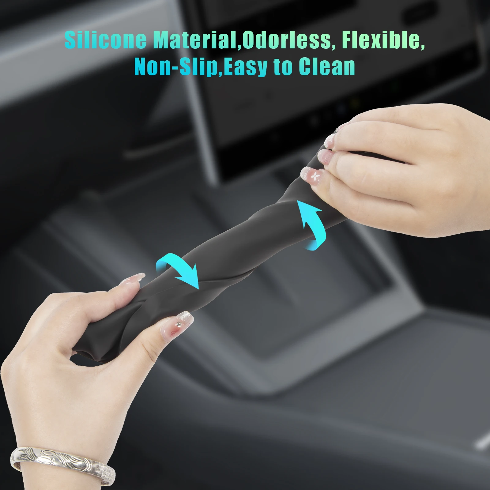 ترقية حصيرة السيليكون ل 2025-2026 جديد تسلا نموذج Y جونيبر و 2024-2025 تسلا نموذج 3 هايلاند الملحقات