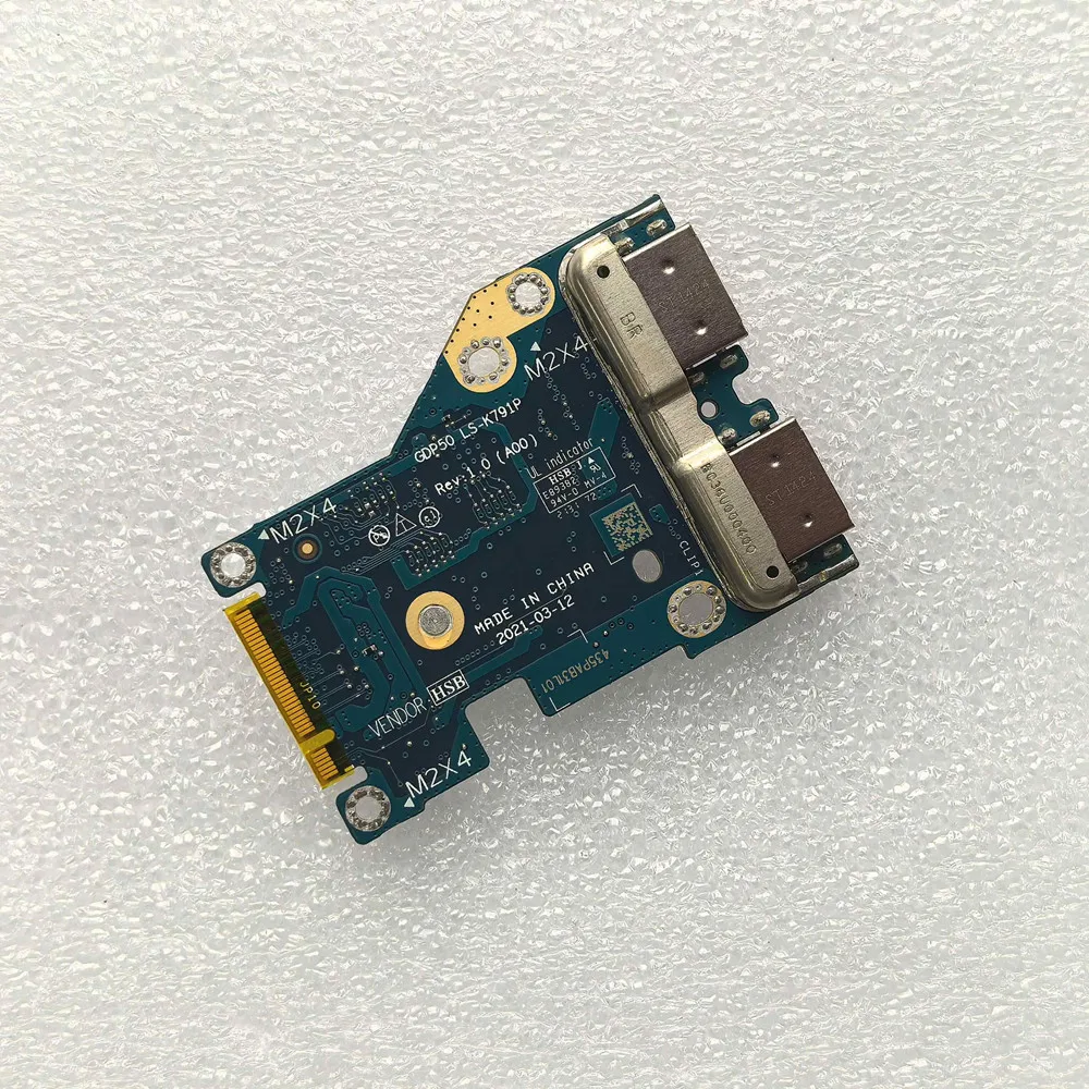 Y Store NEW Original For Dell Alienware M15 R6 USB Interface Board LS-K791P 0730VK 730VK 100% Tested Fast Ship