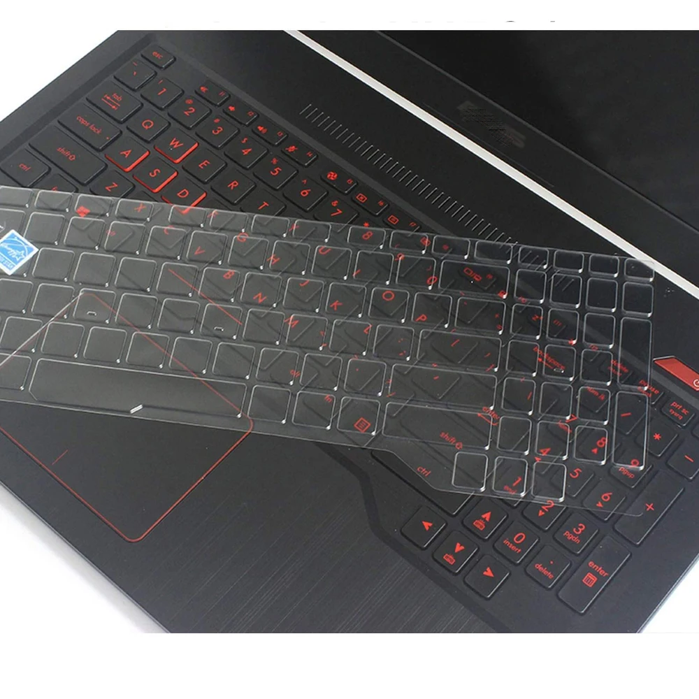 OVY Keyboard Covers for ASUS TUF gaming FX505 GD FX505DT FX705 TPU clear laptops protector cover dust proof silicone skin Sale