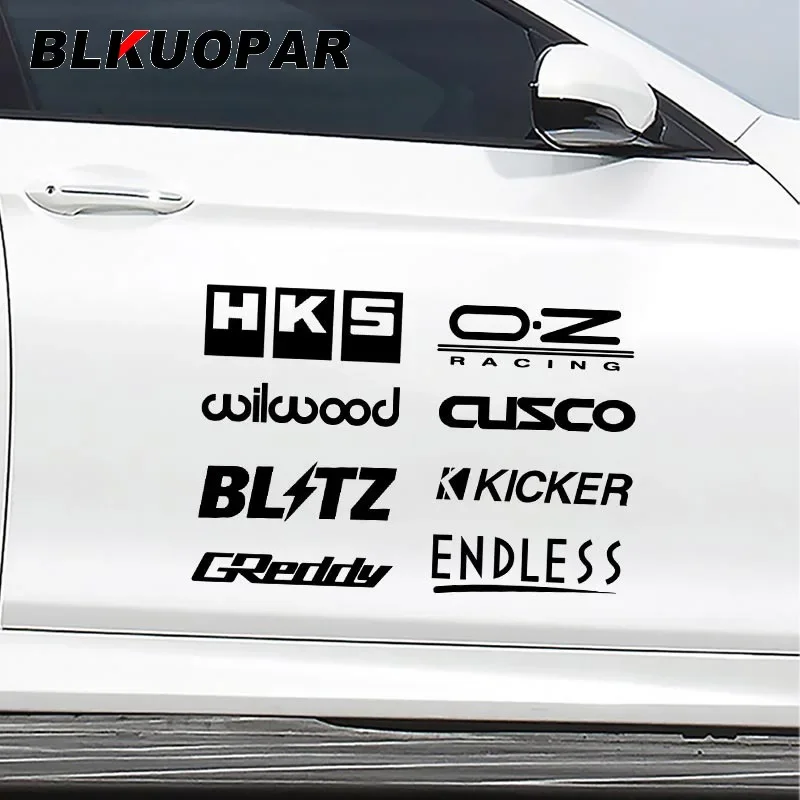 BLKUOPAR GREDDY OZ Racing Endless Bltz Cusco Car Stickers Scratch-Proof Decal Windows Motorcycle Fuel Tank Cap Car Accessories